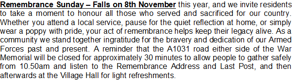 Remembrance Sunday
